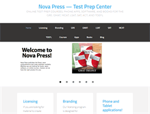 Tablet Screenshot of novapress.net